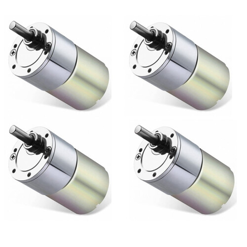 4X DC12V30RPM Μηχανισμός μετάδοσης κίνησης υψηλής ροπής με ηλεκτρικό μίνι μειωτήρα