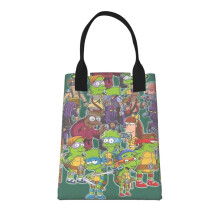 Simpsons Lunchtasche für Damen und Herren, wiederverwendbar und leicht zu reinigen, mit isolierendem Thermofutter, wasserabweisend, aus