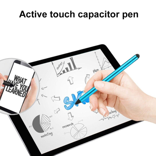 SUSUchens Penna stilo capacitiva anti-impronta a doppia punta per touchscreen e tablet 2