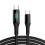 Καλώδιο γρήγορης φόρτισης USB C σε USB C PD100W, καλώδιο φόρτισης τύπου C 5A από νάιλον 1