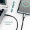 Καλώδιο γρήγορης φόρτισης USB C σε USB C PD100W, καλώδιο φόρτισης τύπου C 5A από νάιλον 2