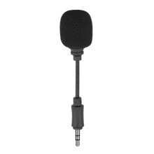 Prenosný 3,5 mm mini mikrofón husxh, ľahký, malý, pre živé vlogovanie, PTZ akčnú kameru, mikrofón pre DJI OSMO POCKET/OSMO ACTION