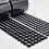 Chiusure in velcro autoadesive rotonde Black L 4