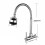Wall Mounted Single Cold Water Kitchen Faucet 4