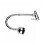 Wall Mounted Single Cold Water Kitchen Faucet 3