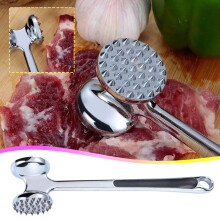 Martillo de cocina para carne, ablandador de filetes de aleación, triturador de ajos, compatible con utensilios de cocina. Liquidación.