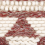 Beliani Fabric Wall Hanging SAIF 90 cm Wool Red 8