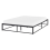 Beliani Bed Metal VIRY 140 x 200 cm (EU Double) Black 1
