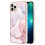 Θήκη SKALO συμβατή με iPhone15Pro Max από μάρμαρο TPU - Motif1multicolor 1