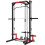 Cable Crossover Machine, Multi-Function Power Rack with Pull Up Bar, Lat Pull Down System, Squat Rack, Barbell Bar 2