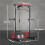 Cable Crossover Machine, Multi-Function Power Rack with Pull Up Bar, Lat Pull Down System, Squat Rack, Barbell Bar 5