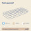 airzzZ Inflatable Air Bed Beige Single Mattress 8