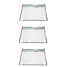 3X Tableau Blanc Magnétique Effaçable Aimants pour Tableau Effaçable à Sec Réfrigérateur Réfrigérateur Liste Des Tâches Planificateur Mensuel