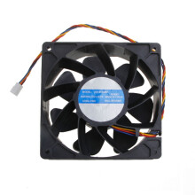 ZUARFY DC Borstlös 12V Axialfläkt SG121238BS1238 6000 RPM Dubbelkullager 120x120x38m