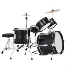 Batterie Enfant - DUOKU - SH-004-BK - 5 PCS - Grosse Caisse 35,56 cm - Caisse Claire 20,32 cm