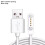 Μαγνητικό καλώδιο φόρτισης USB 2.84/4.0/7.62mm συμβατό με αντικατάσταση Universal Smart Watch 1