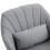 (LIGHT GREY, Linen) Swivel Linen Accent Chair – Light Grey, Adjustable Height 8