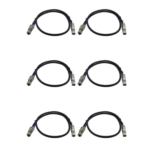 6X  SAS Digh Density Transfer Cable  SAS SFF-8644 to SFF-8644 Server External Hard Disk Data Cable