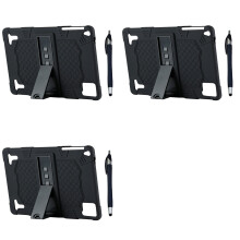 3 Conjunto Funda para Tableta de 10,1 Pulgadas Funda de Silicona Soporte para Tableta Funda Universal para Tableta Soporte Ajustable con Lápiz