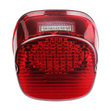 1 Pcs Motorcycle Modified Red Rear Tail Light LED Brake Light for Motorcycles with Strong Penetrating Power
