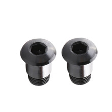 DAMIFU2x Festebolter for bakgir, MTB-hjulskruer, lange