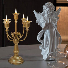 5 Arm Candelabra Candelabra Vintage Candelabra Wedding Party Decor Vintage Table Decor,Gold