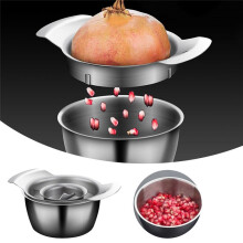 Séparateur de Pulpe D'Épluchage de Grenade en Acier Inoxydable Outil de Fruits de Cuisine Éplucheur Dissolvant de Graines Gadget de Cuisine B