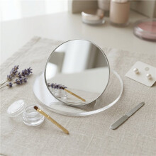 Size Acrylic Round Mirror Adhesive Small Round Mirror Circles Mirror Tiles for Crafts (100PCS, 2 Inch)