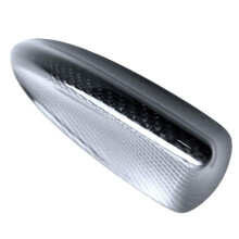 Car Carbon Fiber Decorative Fin Antenna Cover Trim Stickers for WRX Impreza STI 2015-2019