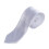 6X Polyesterue45cm Krawatte Schlips 2 Zoll Schmal Weiss Unisex 2