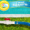 US Pool Supply Σωλήνας αντίστροφης πλύσης πισίνας από PVC βαρέως τύπου 1-1/2" x 50' μπλε με 6