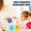 4 Inch Student Learning Clock  Model, Teacher Gear Clock 24 Hour School Learning Tools 4