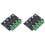 2X LM2596 Multi Channel Switching Power Supply 3.3V/5V/12V/ADJ Adjustable Voltage Output Power Supply Module 1