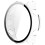 Kompatibel mit Garmin Forerunner 570 Hülle - Integrierte Schale Transparent 42 mm 1