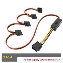 Motherboard CPU 8-Pin-Zu-Festplattenkabel CPU 8PIN zu -Festplatten-Stromversorgungskabel 12V zu -Festplattenkabel