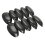 40 Pairs Black Plastic Hairdressing Dye Coloring Ear Cover Shield Protector 2