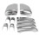 Silver Mirror Covers+Door Handle Covers for  Grand Cherokee  Durango 2011-2020 1