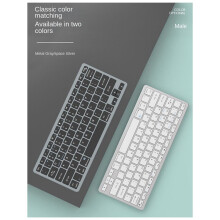 Wireless Keyboard and Mouse Kit Rechargeable 2.4G Combination Keys for IOS/Android/Windows Keyboard Gray