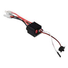 2X 320A ESC Geborsteld Vooruit Achteruit Elektrische Snelheidsregelaar met Rem Waterdichte Ondersteuning 2-3S Batterij voor RC Autoboot