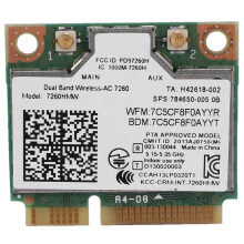3X Dual Band AC1200 Draadloze Adapter voor 7260 7260HMW AC PCI-E-Kaart 2.4G/5G Wifi + 4.0 voor /voor //