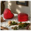 Red Heart-Shaped Engagement Ring Box with LED Light - PU EVA Proposal Gift 4