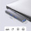 Multi-Port-Expander: USB auf Dual USB 2.0 + USB 3.0 Adapter - Aluminiumlegierung Grey 5