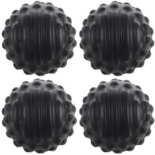 4X Pu Foam Bump Fascia Muscle Relaxation Fitness Massage Waterproof and Easy to Clean Health Care -Black