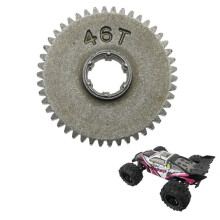 2X Engranaje de Transmisión Principal de Metal 46T para SCY 16101 16102 16103 16201 Pro 1/16 Piezas de Mejora de Coche RC Sin Escobillas Accesorios