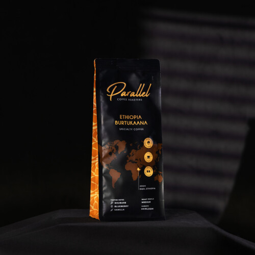 Ground specialty coffee Parallel Ethiopia Burtukaana, 200 g 2