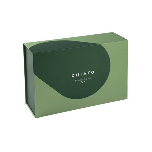 Matcha tea set CHiATO Zen Yin Yang – White / Black 2
