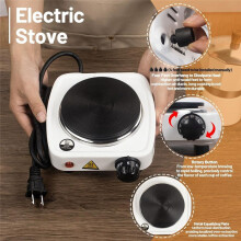 Aluminum Moka Pot Set with Electric Stove Hand Grinder Moka Dispenser Classic Stovetop Espresso Coffee Maker 150ml (US)