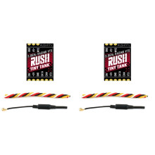 2X RUSH TINY TANK VTX 48CH 350mW Transmitter 5V Input W/ LED Expansion Board FPV Transmitter for FPV Racing