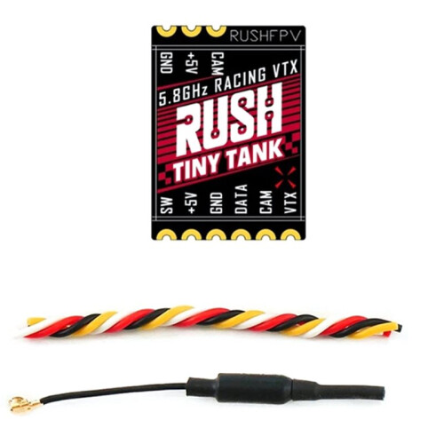 2X RUSH TINY TANK  VTX 48CH 350mW Transmitter 5V Input W/ LED Expansion Board FPV Transmitter for FPV Racing 1