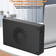 Z50 Tool-Free 3.5in Portable Hard Drive Enclosure USB 3.0 Interface Supports to 22TB Desktop HDD/SSD Storage US
